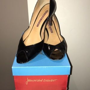 Jean-Michel Cazabat peep toe pumps